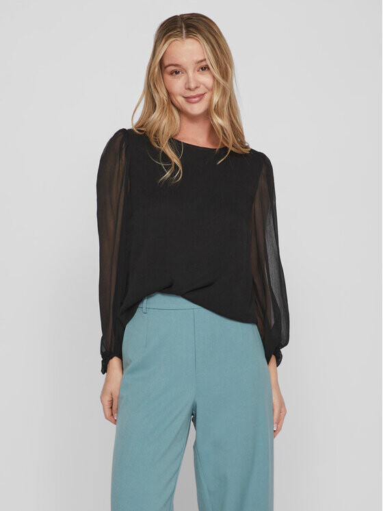 Блуза стандартного кроя Vila, черный
Блуза стандартного кроя Vila, черный