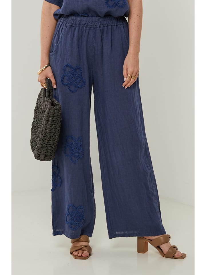 Тканевые брюки Rodier Lin, темно-синий
Тканевые брюки Rodier Lin, темно-синий