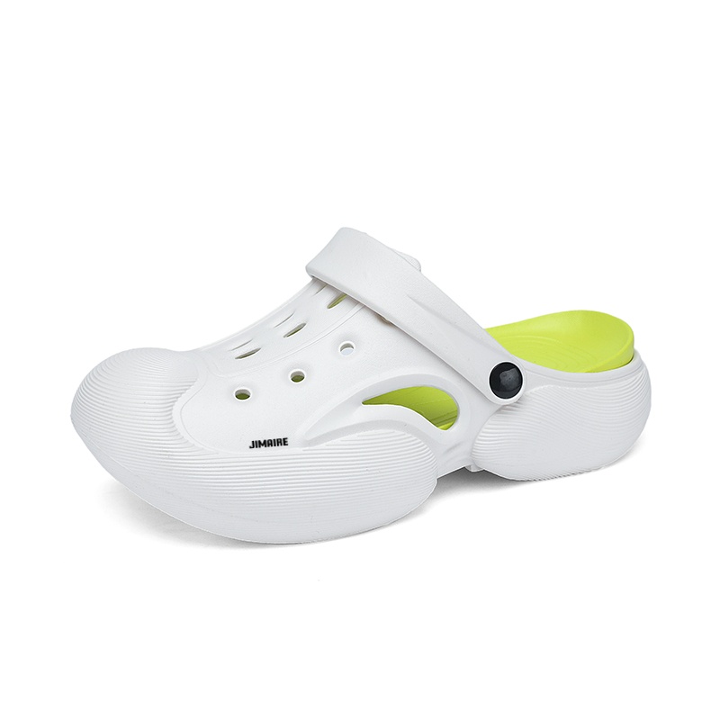 King Jinmai Клоги мужские бело-зеленые, цвет White Green
King Jinmai Клоги мужские бело-зеленые, цвет White Green