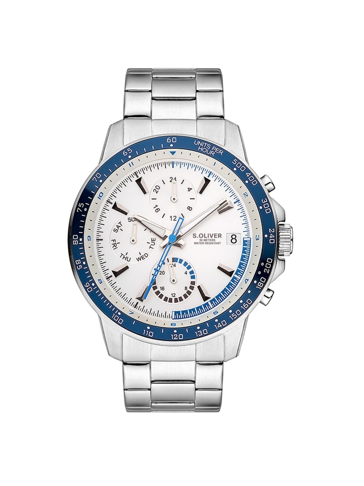 s.Oliver Современные и вневременные наручные часы в серебристом цвете
s.Oliver Современные и вневременные наручные часы в серебристом цвете