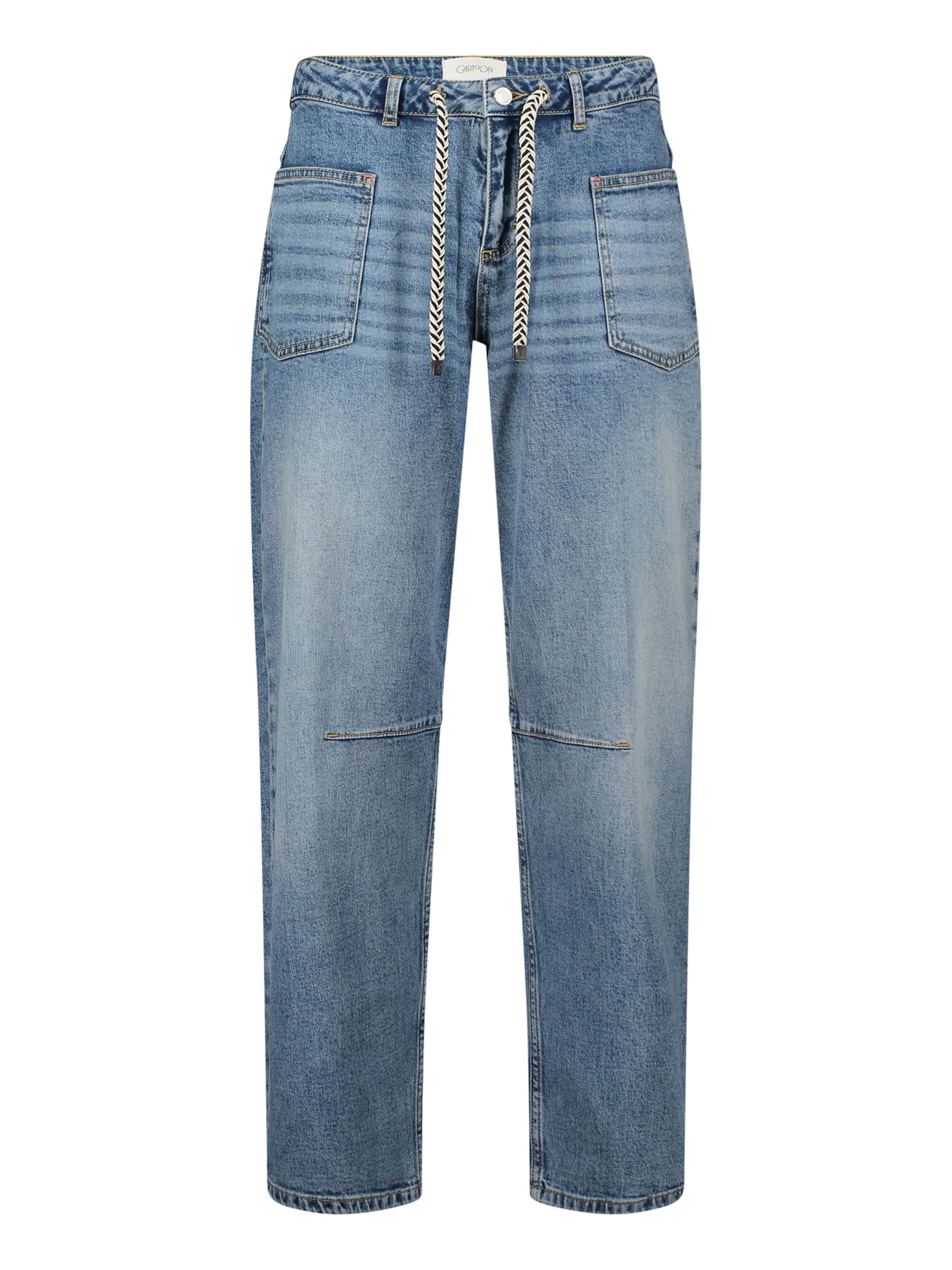 Cartoon Джинсы свободного кроя в синем цвете
Cartoon Джинсы свободного кроя в синем цвете