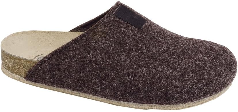 Мужские тапочки-мюли Weeger из войлока, коричневый
Мужские тапочки-мюли Weeger из войлока, коричневый