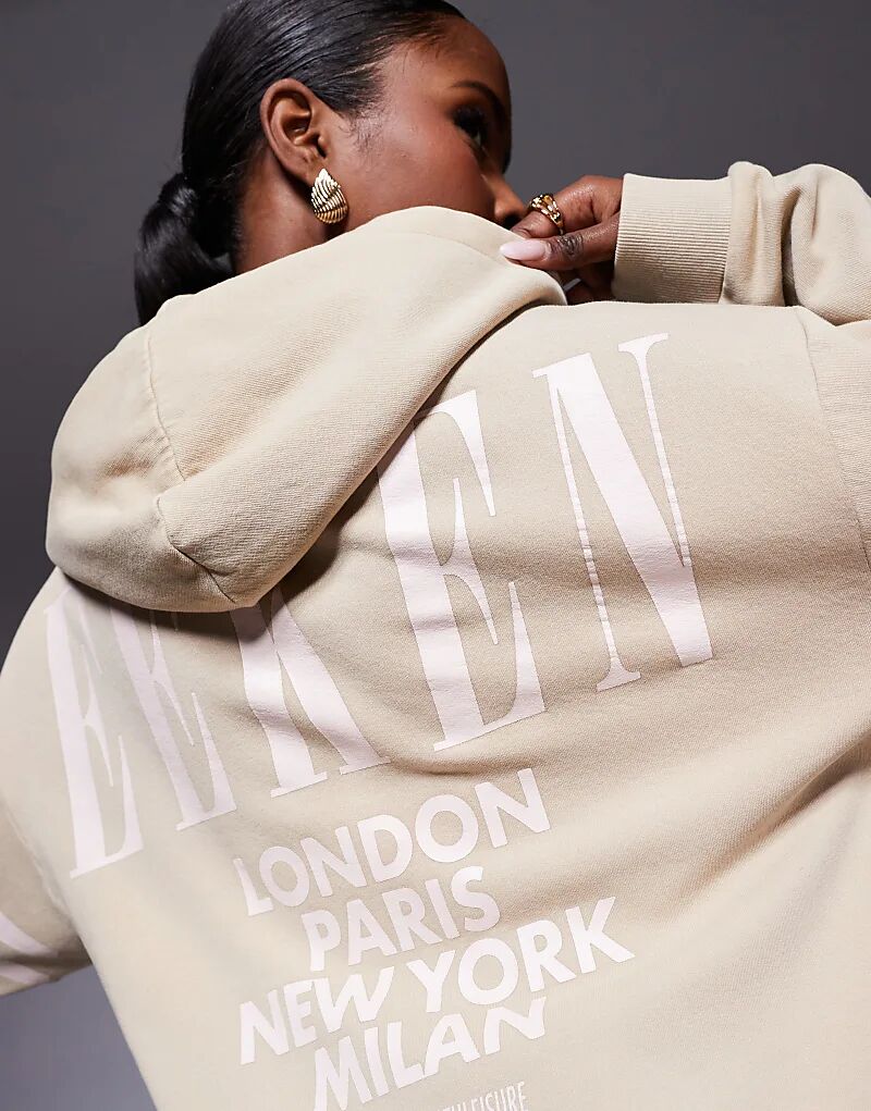 Худи Weekend Collective свободного кроя с логотипом на спине в цвете «выбеленный камень» и розовом цвете
Худи Weekend Collective свободного кроя с логотипом на спине в цвете «выбеленный камень» и розовом цвете