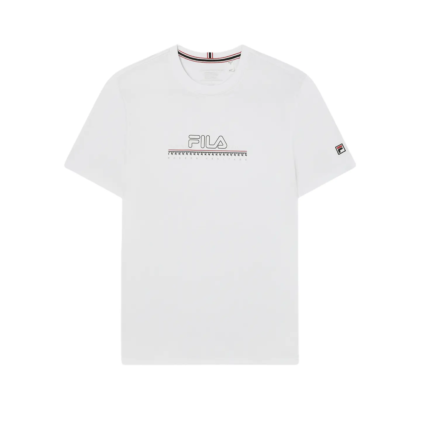 Футболка мужская белая Fila, белый 
Футболка мужская белая Fila, белый