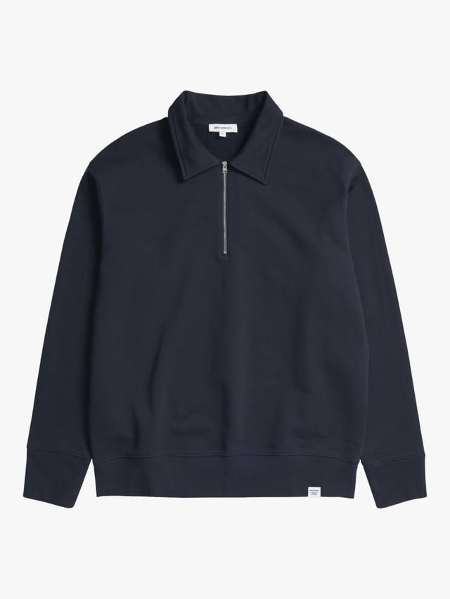 Свитшот Ketel с молнией до половины Norse Projects, Dark Navy
Свитшот Ketel с молнией до половины Norse Projects, Dark Navy