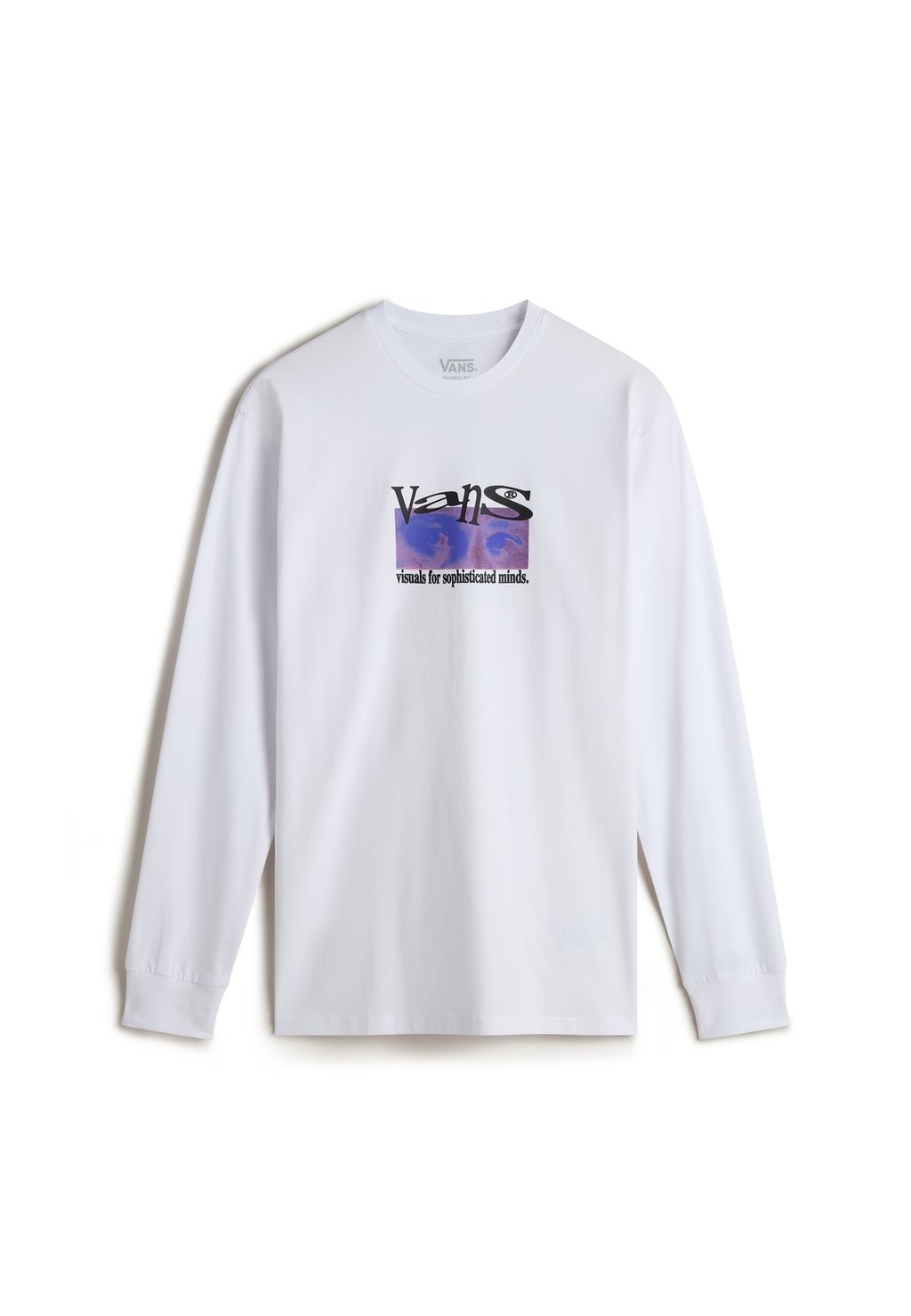 Футболка с длинным рукавом VISUAL MINDS Vans, белый
Футболка с длинным рукавом VISUAL MINDS Vans, белый