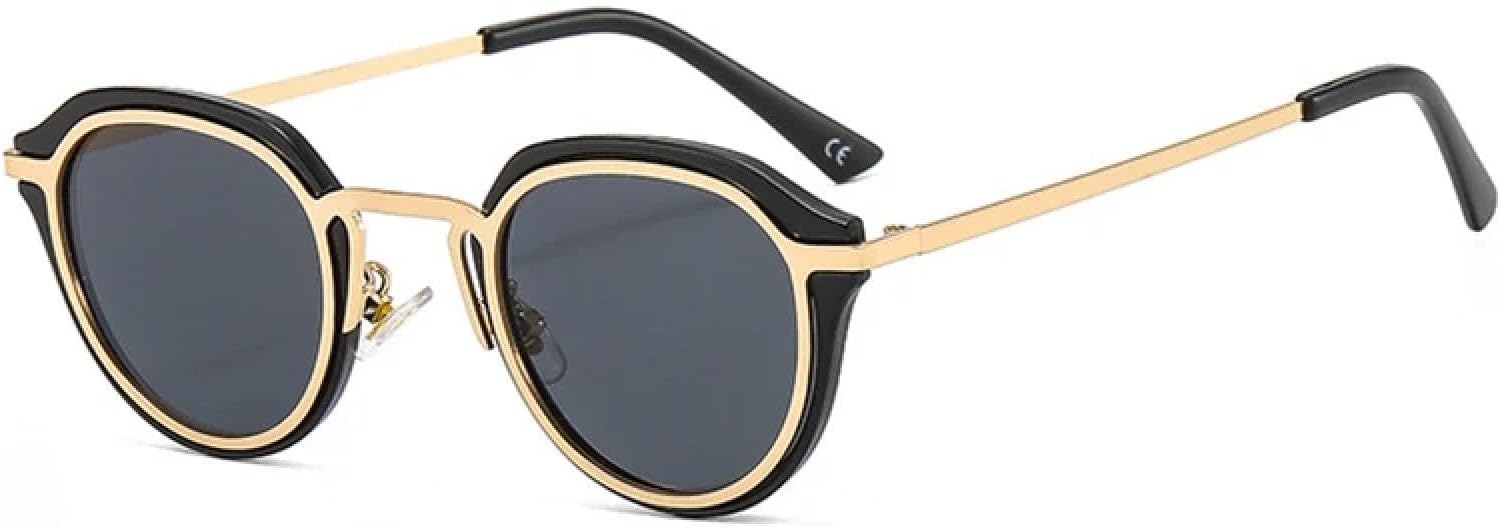 Популярные модные овальные женские солнцезащитные очки в стиле ретро, конфетные оттенки, защита от УФ-излучения UV400, мужские круглые очки с леопардовым градиентом TVTBBVV, Black Grey
Популярные модные овальные женские солнцезащитные очки в стиле ретро, конфетные оттенки, защита от УФ-излучения UV400, мужские круглые очки с леопардовым градиентом TVTBBVV, Black Grey