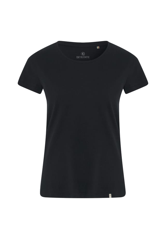 Футболка в стильном простом стиле Detto Fatto, черный
Футболка в стильном простом стиле Detto Fatto, черный