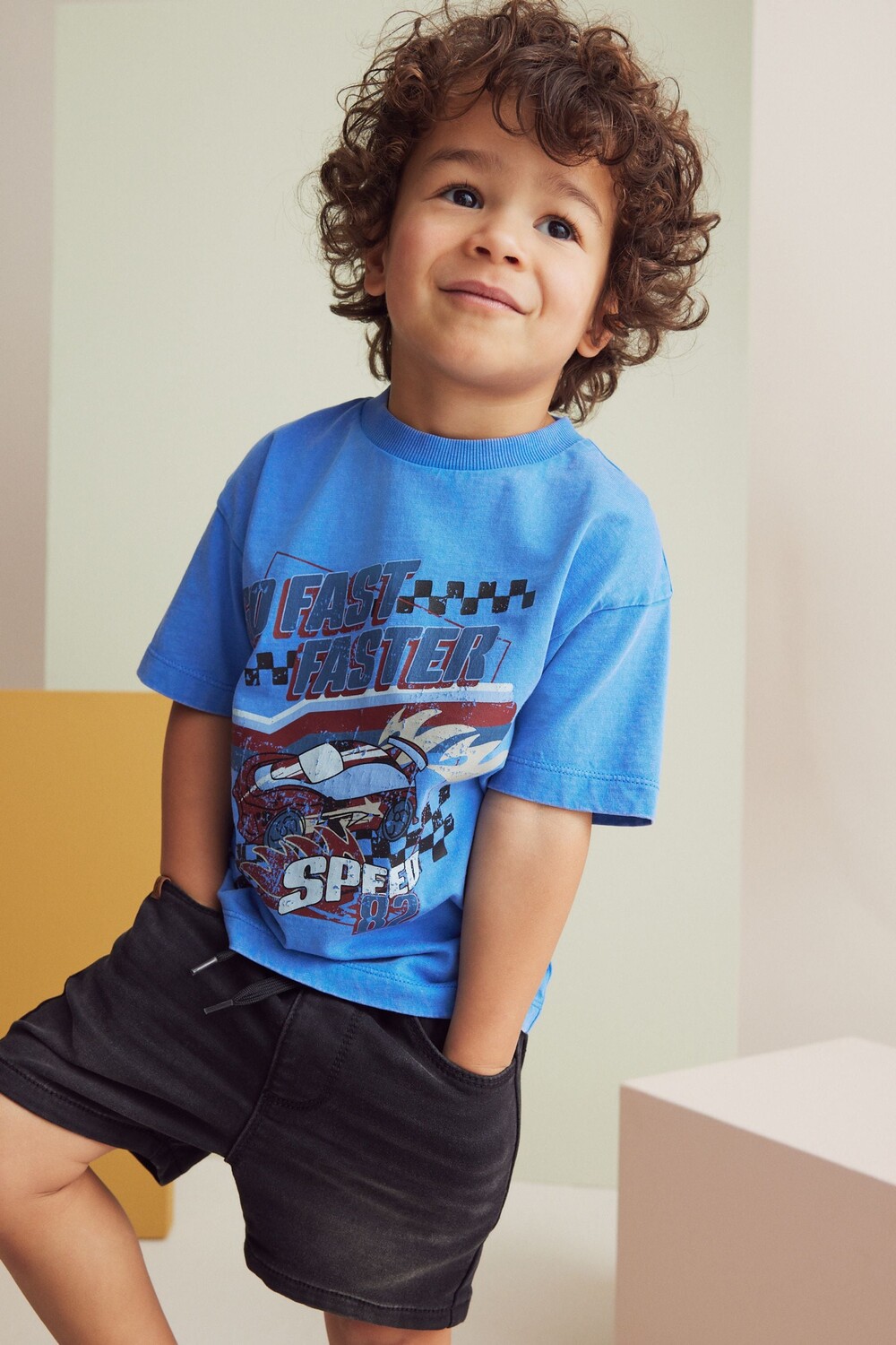 Футболка с коротким рукавом с персонажем (от 3м до 7лет) Next, синий
Футболка с коротким рукавом с персонажем (от 3м до 7лет) Next, синий