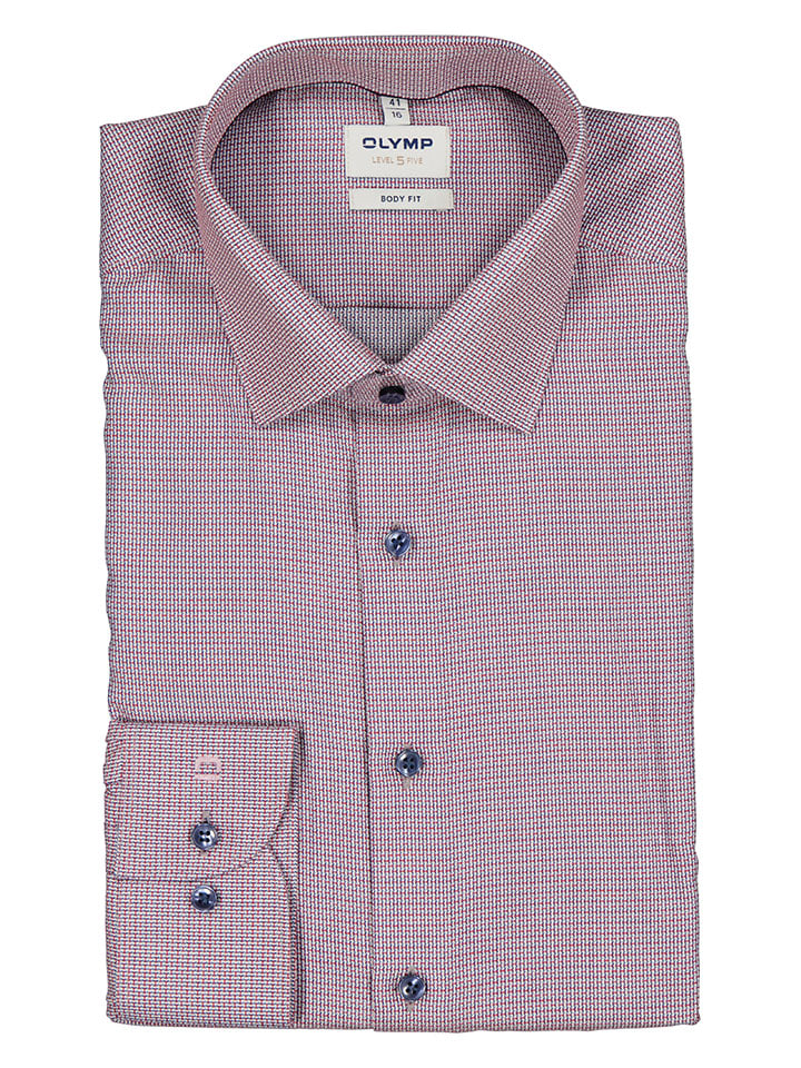 Рубашка Level 5 OLYMP, цвет dunkelrot/weiß
Рубашка Level 5 OLYMP, цвет dunkelrot/weiß