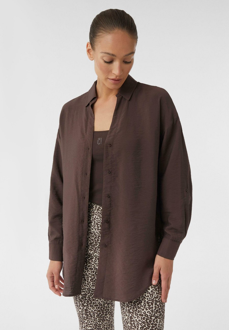 Блуза comma casual identity Button-down blouse, Mokka/Dark Brown
Блуза comma casual identity Button-down blouse, Mokka/Dark Brown