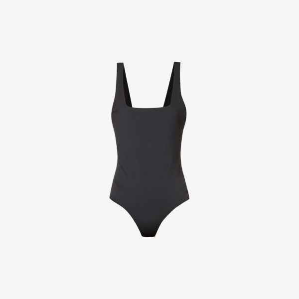 Боди из эластичной ткани с квадратным вырезом Scuba Good American, черный
Боди из эластичной ткани с квадратным вырезом Scuba Good American, черный