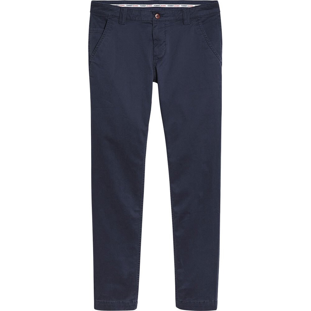 Брюки Tommy Jeans Scanton Chino, синий 
Брюки Tommy Jeans Scanton Chino, синий