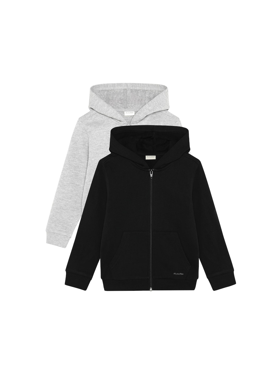 Толстовка с капюшоном на молнии MINYMO MISweat Jacket, серый/черный
Толстовка с капюшоном на молнии MINYMO MISweat Jacket, серый/черный