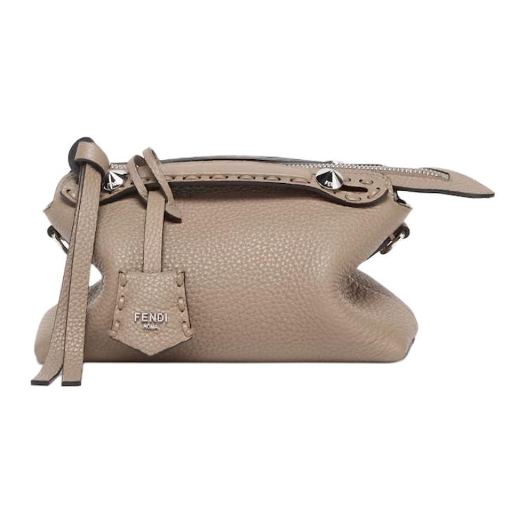 Сумка через плечо из телячьей кожи, миниатюрная женская сумка серого цвета FENDI
Сумка через плечо из телячьей кожи, миниатюрная женская сумка серого цвета FENDI