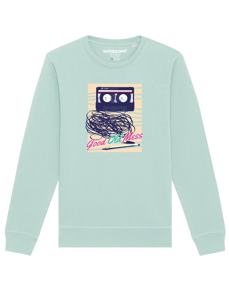 Толстовка Watapparel Good Old Mess, лазурный
Толстовка Watapparel Good Old Mess, лазурный