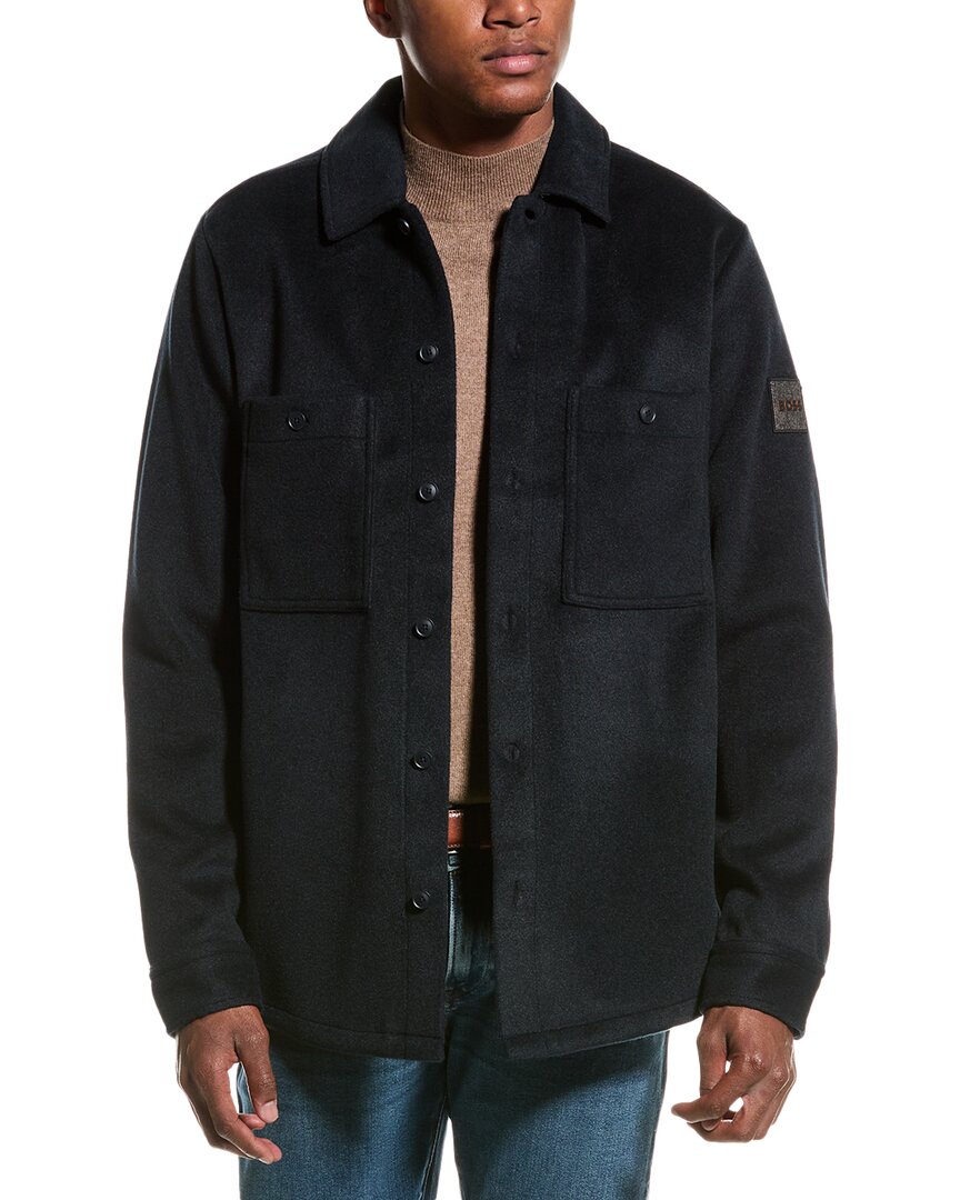 Куртка-рубашка BOSS Hugo Boss Locky, синий
Куртка-рубашка BOSS Hugo Boss Locky, синий