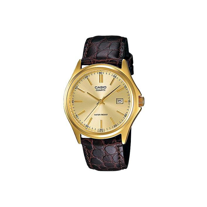 CASIO Часы G Shock MTP 1183Q 9A, Gold Dial and Brown Band
CASIO Часы G Shock MTP 1183Q 9A, Gold Dial and Brown Band