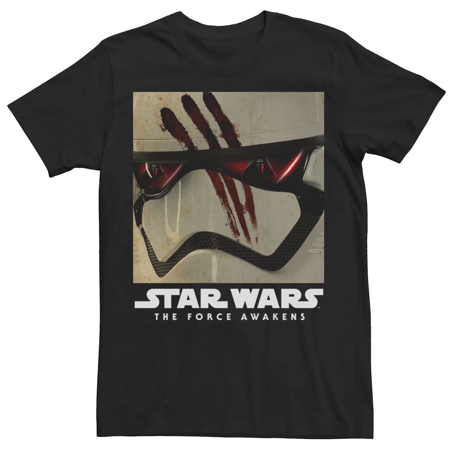 Мужской шлем финна Эпизод 7 Футболка «Кровь на маске» Star Wars
Мужской шлем финна Эпизод 7 Футболка «Кровь на маске» Star Wars