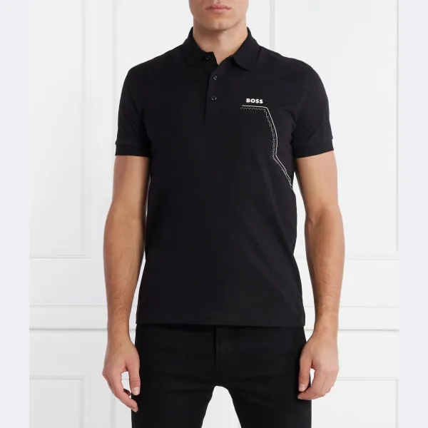 Рубашка-Поло Paddy 3 стандартного кроя Boss, черный
Рубашка-Поло Paddy 3 стандартного кроя Boss, черный