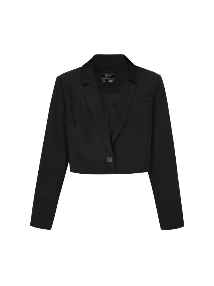Faina Женский пиджак черного цвета
Faina Женский пиджак черного цвета
