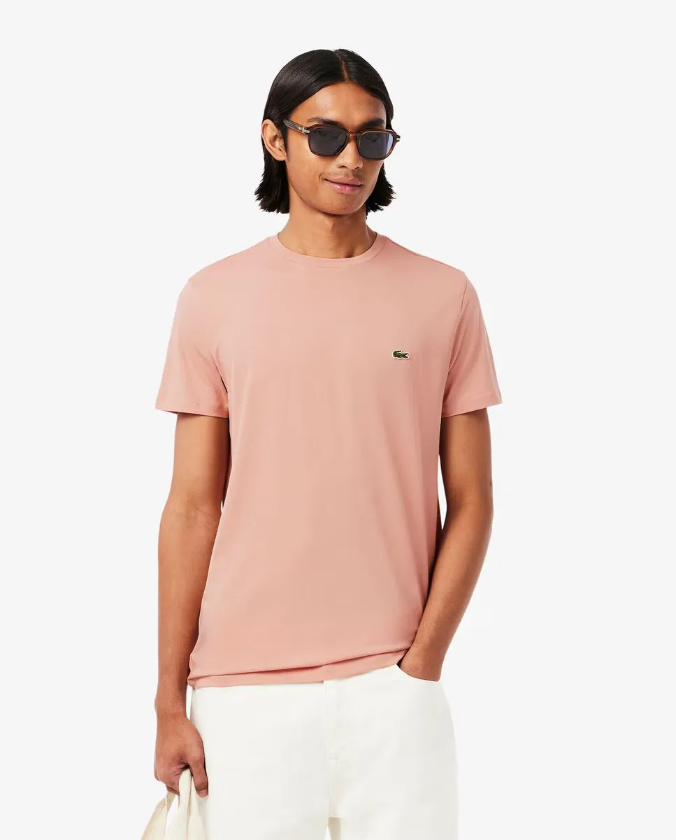 Футболка мужская с короткими рукавами из трикотажного хлопка пима Lacoste, бежевый
Футболка мужская с короткими рукавами из трикотажного хлопка пима Lacoste, бежевый