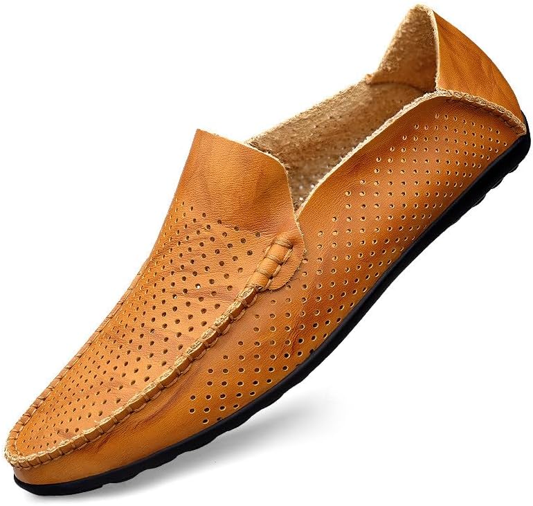 Мужские лоферы Santimon, повседневные слипоны, мягкие мюли для мужчин, легкие плоские обувь и прогулок, светло-коричневый
Мужские лоферы Santimon, повседневные слипоны, мягкие мюли для мужчин, легкие плоские обувь и прогулок, светло-коричневый