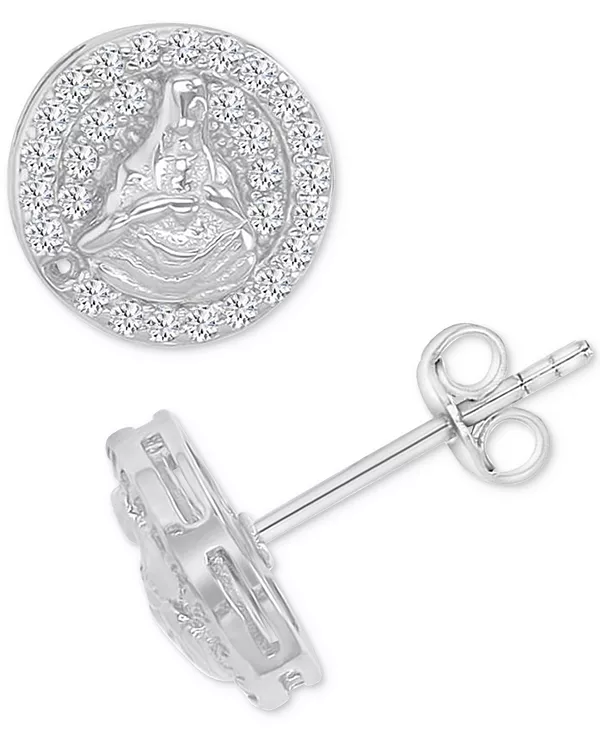 Серьги-Гвоздики с круглыми дисками из кубического циркония из стерлингового серебра Macy'S, silver
Серьги-Гвоздики с круглыми дисками из кубического циркония из стерлингового серебра Macy'S, silver
