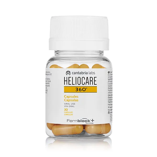 Капсулы фотозащиты 360º Oral Cápsulas Heliocare, 30 UD 
Капсулы фотозащиты 360º Oral Cápsulas Heliocare, 30 UD