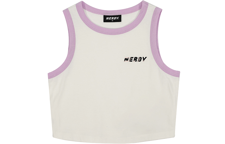 Nerdy Женская белая майка
Nerdy Женская белая майка