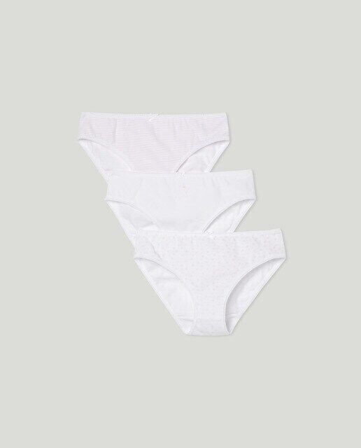 Комплект из трех трусиков для девочек с принтами Cotton Juice, розовый
Комплект из трех трусиков для девочек с принтами Cotton Juice, розовый