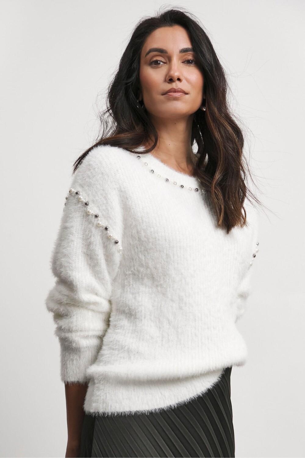 Отделка жемчугом джемпер Joanna Hope, белый
Отделка жемчугом джемпер Joanna Hope, белый