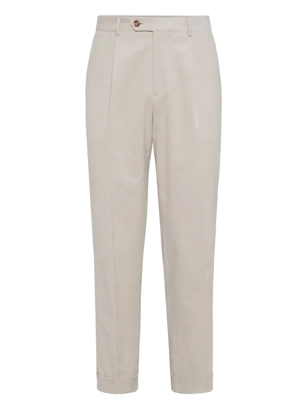 Плиссированные брюки строгого покроя Brunello Cucinelli, белый
Плиссированные брюки строгого покроя Brunello Cucinelli, белый