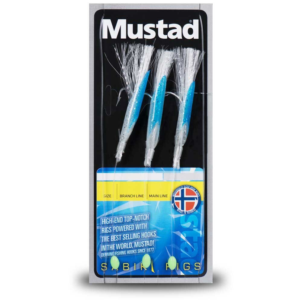 Оснастки Mustad Daylight, синий
Оснастки Mustad Daylight, синий