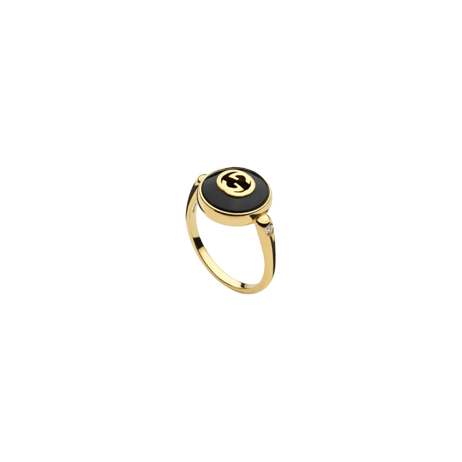Кольцо Gucci из желтого золота и оникса
Кольцо Gucci из желтого золота и оникса