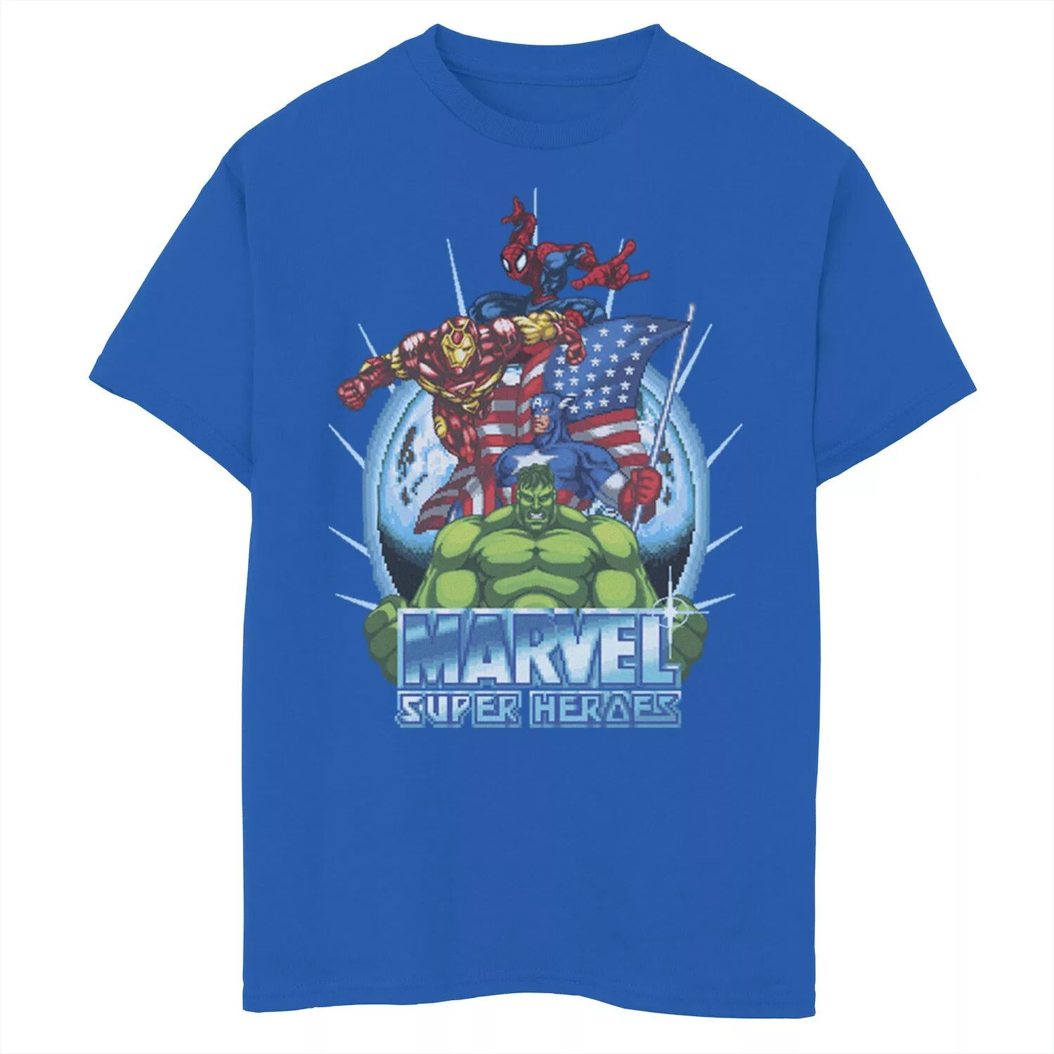 Футболка с графическим рисунком «Marvel Avengers Super Heroes» для мальчиков 8–20 лет, игра, коллаж Marvel
Футболка с графическим рисунком «Marvel Avengers Super Heroes» для мальчиков 8–20 лет, игра, коллаж Marvel