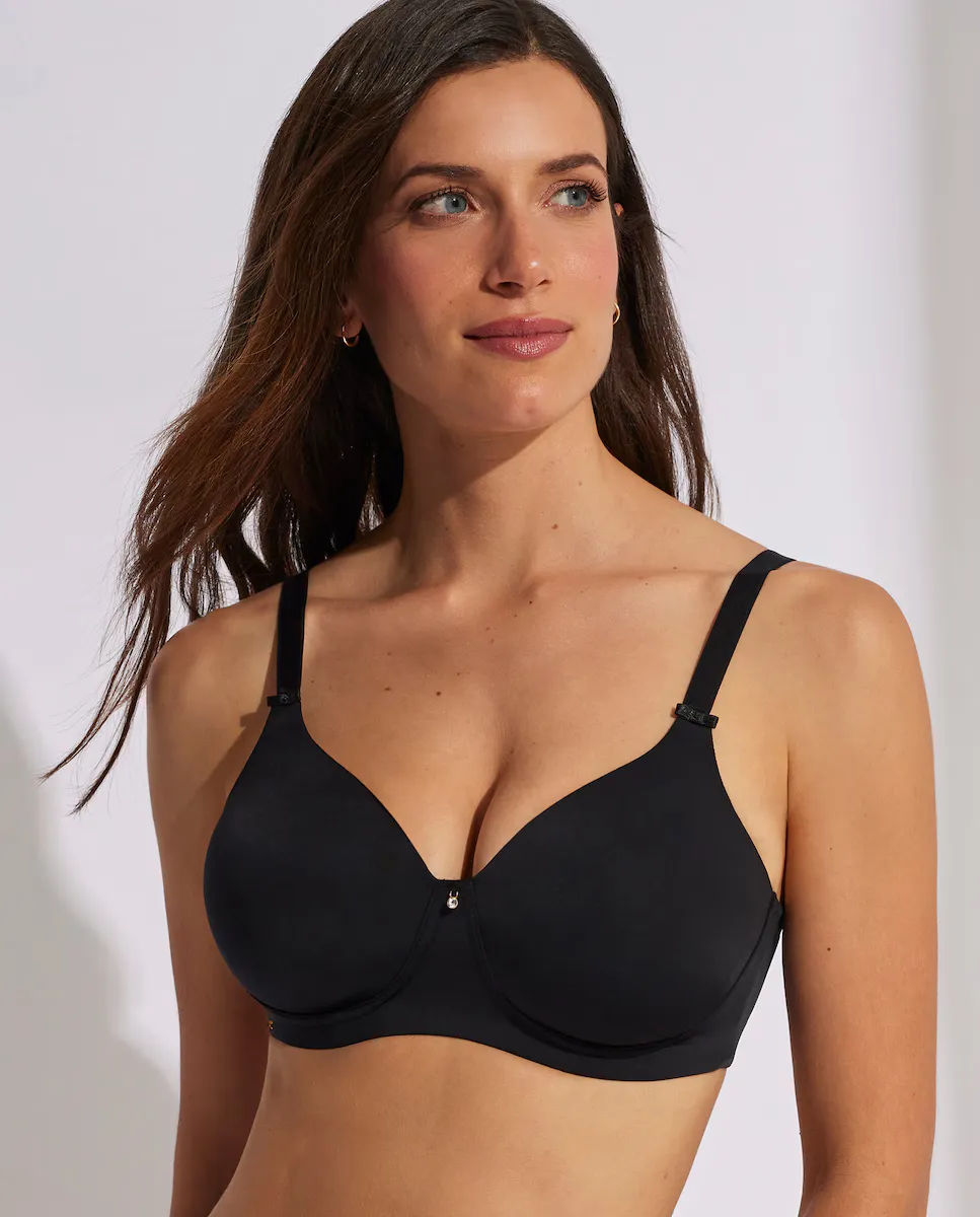 Формирующий бюстгальтер без косточек Selmark, черный
Формирующий бюстгальтер без косточек Selmark, черный