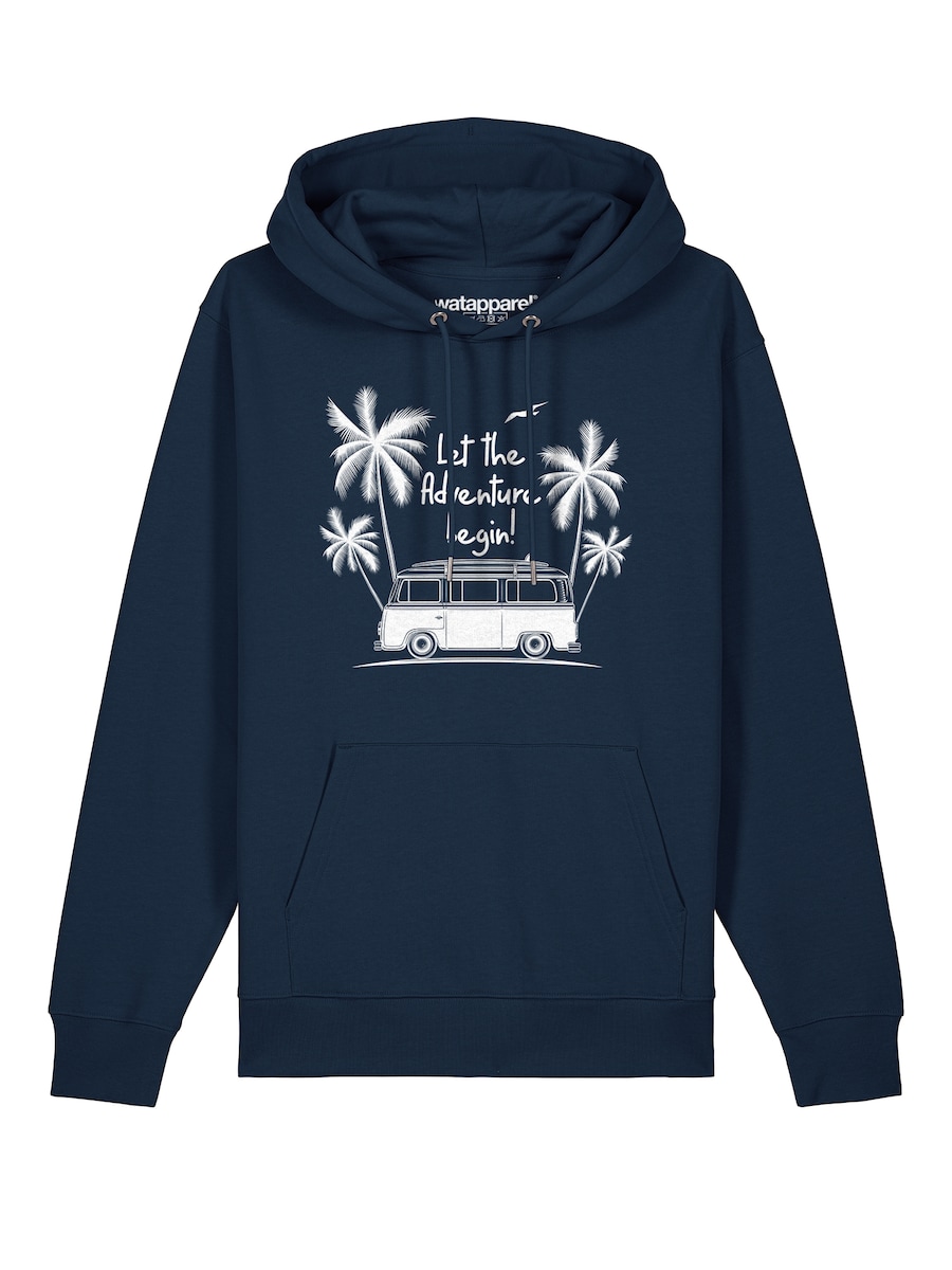 Толстовка Watapparel Let the adventure begin, темно-синий
Толстовка Watapparel Let the adventure begin, темно-синий