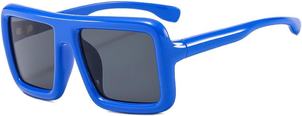 MUTYNE Модные большие квадратные солнцезащитные очки конфетных цветов для женщин, защита от УФ-излучения UV400, ретро-стиль, панк, мужские солнцезащитные очки, Blue Grey
MUTYNE Модные большие квадратные солнцезащитные очки конфетных цветов для женщин, защита от УФ-излучения UV400, ретро-стиль, панк, мужские солнцезащитные очки, Blue Grey