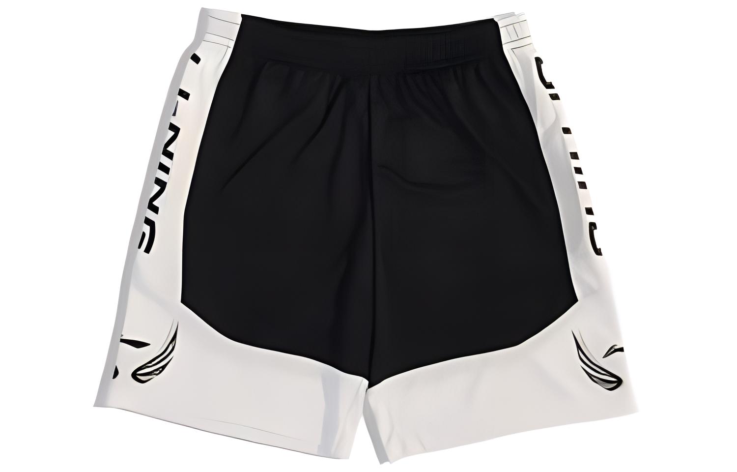 ЛиНинг Летние баскетбольные шорты мужские, черно-белые
ЛиНинг Летние баскетбольные шорты мужские, черно-белые