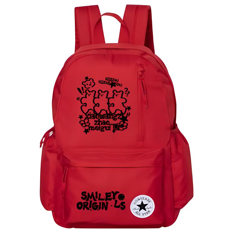Converse Полиэстеровый рюкзак обычный унисекс красный, Cartoon 4
Converse Полиэстеровый рюкзак обычный унисекс красный, Cartoon 4