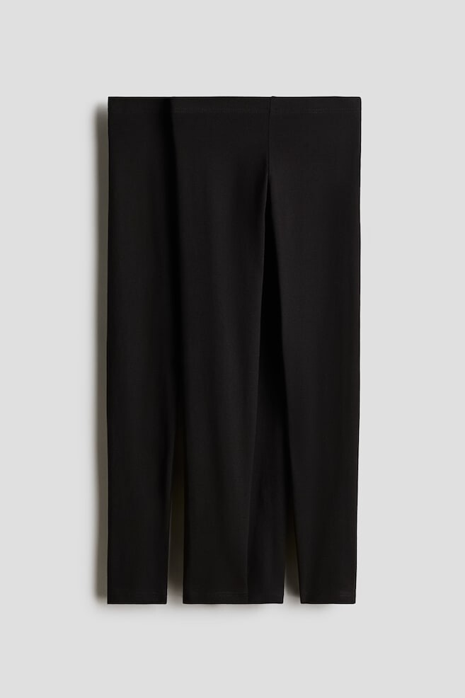 2 упаковки хлопковых леггинсов H&M, черный
2 упаковки хлопковых леггинсов H&M, черный