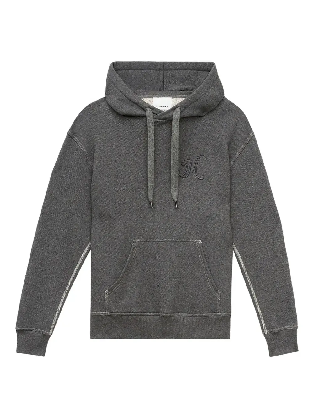 Худи с вышитым логотипом MARANT, серый
Худи с вышитым логотипом MARANT, серый