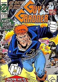 Guy Gardner (1992 series) #1 (DC Comics)
Guy Gardner (1992 series) #1 (DC Comics)