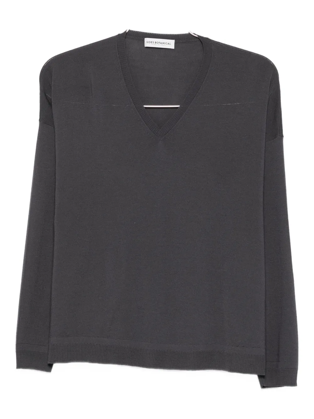 Свитер с V-образным вырезом GOES BOTANICAL, серый
Свитер с V-образным вырезом GOES BOTANICAL, серый