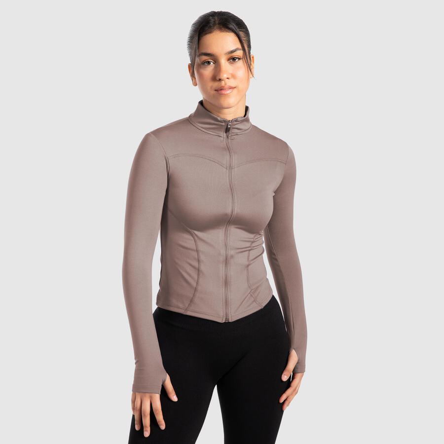 SMILODOX Женская спортивная куртка Индира коричневая
SMILODOX Женская спортивная куртка Индира коричневая