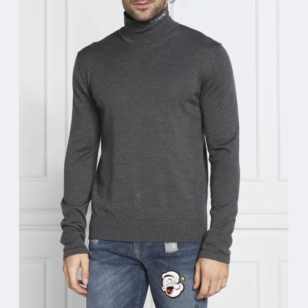 Шерстяная водолазка приталенного кроя Iceberg, серый
Шерстяная водолазка приталенного кроя Iceberg, серый