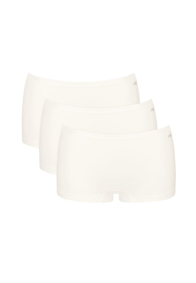 Комплект из 3 шорт - повседневные хлопковые шорты 3P трусы из эластичного хлопка Sloggi, белый
Комплект из 3 шорт - повседневные хлопковые шорты 3P трусы из эластичного хлопка Sloggi, белый