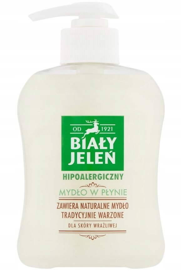 Biały Jeleń, Жидкое мыло, Гипоаллергенное, 300 мл Pollena
Biały Jeleń, Жидкое мыло, Гипоаллергенное, 300 мл Pollena