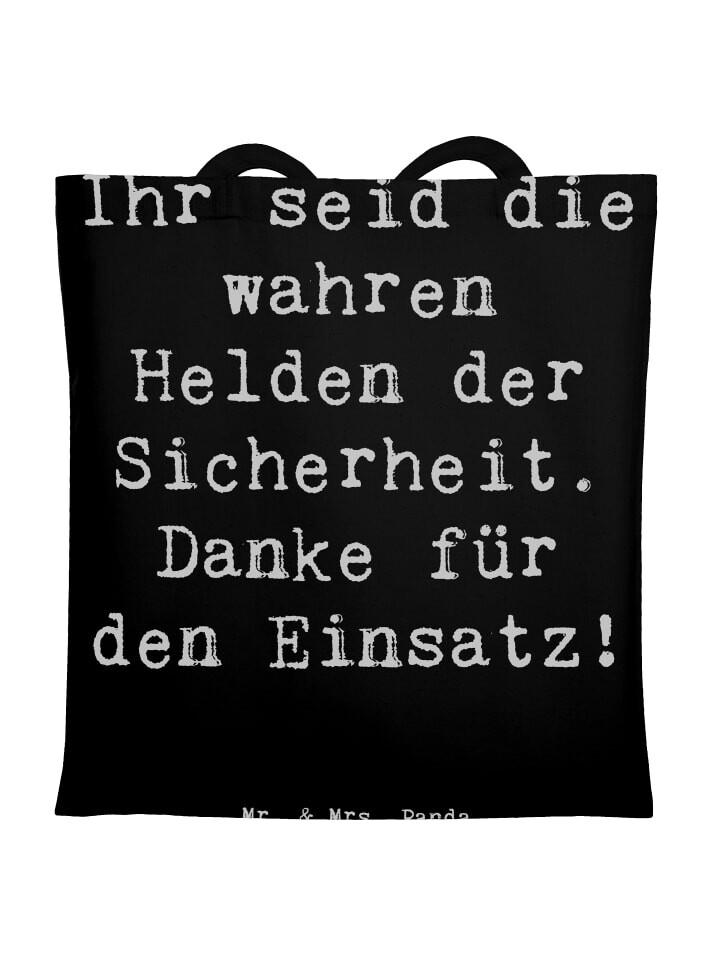 Сумка для переноски Mr & Mrs Panda Sicherheitsdienst Helden, черный
Сумка для переноски Mr & Mrs Panda Sicherheitsdienst Helden, черный